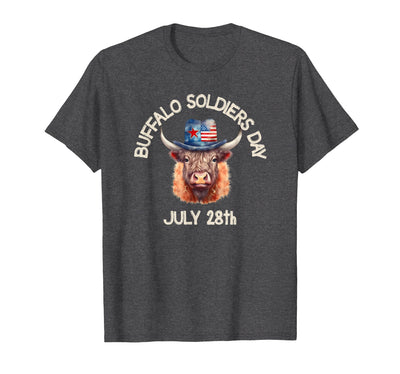 Cow Buffalo Soldiers Day T-Shirt