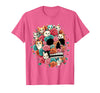 TS - SHOP - Kitty Skeleton Halloween Costume Idea Cat Skull - Kitty Skeleton Halloween Costume Idea T-Shirt - Pink Heather