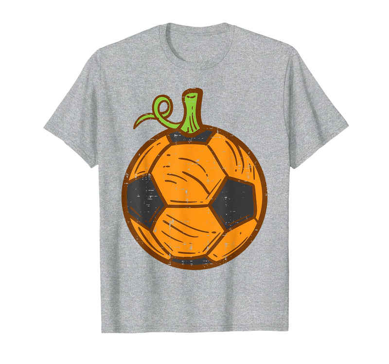 Halloween Shirts For Women Men Kids Boys Girls Halloween Soccer Ball Pumpkin Football Costume Boys Kids Men T-Shirt -