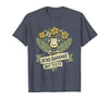 Mademark Send Bananas Not Texts Funny Monkey Design T-Shirt - Men - Heather Blue