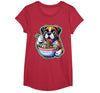 Noodle Ramen Boxer Dog Kawaii Anime Boxer Dog Ramen T-Shirt - Red Heather