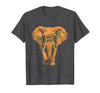 Mademark Herd Mentality Approved Elephant Design T-Shirt - Men - Dark Heather Grey