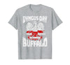 Polish Heritage Gifts Dyngus Day Buffalo New York Piwo Polka Pierogi Na Zdrowie T-Shirt - Heather Grey