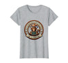 Mademark My Monkeys My Madness My Classroom Circus Design T-Shirt - Women - Heather Grey
