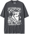 BABATEES U.S.A. MAX-Heavyweight Punk Rock Animals Shaka Wear Oversized 7.5oz Cotton Tshirt - Pembroke Welsh Corgi