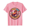 Mademark Horses Over Everything Women's Equestrian Design T-Shirt - Men - Pink