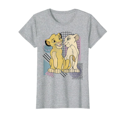 Lion King Simba & Nala Meet Eyes Valentine's T-Shirt