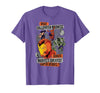Marvel Halloween Madness Awaits the Greatest Super Heroes T-Shirt - Purple Heather