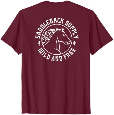 Saddleback Supply Horse Logo T-Shirt - Straight - size chart