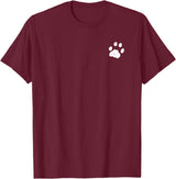 P&L Originals Cat paw print. Pocket style emblem. T-Shirt