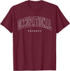 Vintage Pediatric Occupational Therapist Apparel Pediatric Occupational Therapy Occupational Therapist OT T-Shirt - Burgundy
