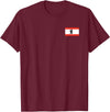 Berlin Bear Flag BERLIN GERMANY FLAG BEAR FLAG T-Shirt - Burgundy