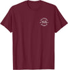 CALIFORNIA REPUBLIC STATE FLAG TEES CALIFORNIA REPUBLIC STATE FLAG GRIZZLY BEAR T-Shirt - Burgundy