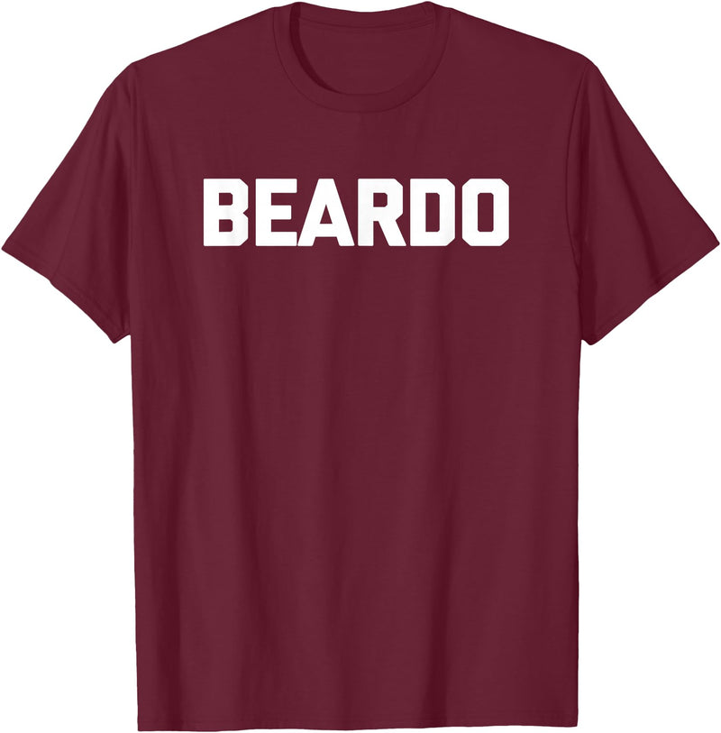 Funny Beard Shirt & Funny Beard T-Shirts Beardo T-Shirt funny saying sarcastic shirt for men bear T-Shirt - Burgundy