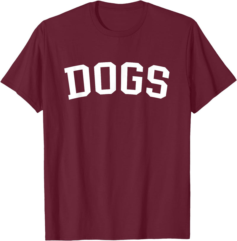 Dogs - Style Dogs T-Shirt - Burgundy