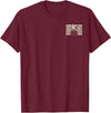 Bankrupted By Birdseed Bird Watching Humor Bankrupted By Birdseed Funny Bird Watching Lover 2 Sides T-Shirt - Burgundy