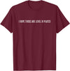 The Dapper Lion I hope those are level IV plates T-Shirt - Burgundy