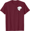 Cute Polar Bear Gifts And Tees Polar Bear in Bag Cute Polar Bear Children Baby Polar Bear T-Shirt - Burgundy