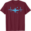 Unique Kayak Gift Kayaking Accessories Kayak Stuff Kayak Novelty for Men Women Kayaker Kayaking Kayak Lover T-Shirt - Burgundy