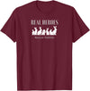 Bunny Rescue, Real Heroes Rescue Rabbits T-Shirt in Burgundy