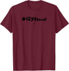 SEXY BEAST Gym Rabbit Workout Gym Fitness MMA T-Shirt in Burgundy
