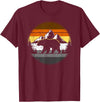 Bear Gay Pride by Content Design Studio Gay Men, Bear Community, Gay Bear T-Shirt - Burgundy