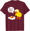 Sarcastic Sarcasm Funny Holy Cow Larry Is That You T-Shirt - Burgundy