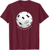 Math & Mirth Designs Spherical Cow Funny Physics T-Shirt T-Shirt - Burgundy