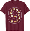 Guinea Pig T-Shirt - Burgundy