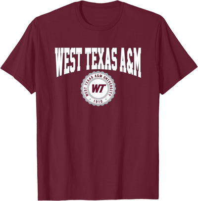 Cow Campus Lab West Texas a Wtamu Buffaloes Collegiate Seal T-Shirt