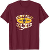 Historically Tee Buffalo Soldier T-Shirt - Burgundy
