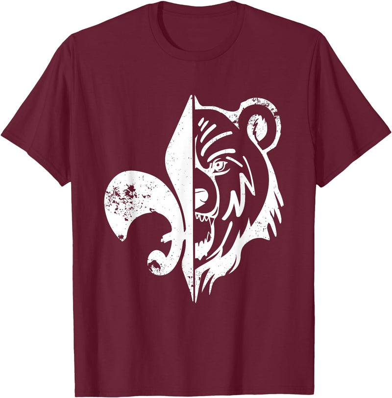 Pfadfinder Bär Scout Bear for Scouts T-Shirt - Burgundy