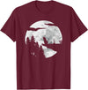 Guinea Pig Gifts & Accessories Guinea Pig Pet - Full Moon Guinea Pig T-Shirt - Burgundy