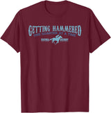 Leigh Shea Sigma Derby Getting Hammerd Horse Racing Gambling TSHIRT T-Shirt - Burgundy