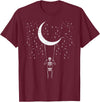Skeleton Themed Halloween Shirts Men Women Kids Halloween Skeleton Moon Swing Vintage Costume Men Women Kids T-Shirt -