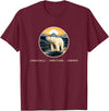 Polar Bear Shirts & Gifts Churchill Manitoba Canada Polar Bear Arctic T-Shirt - Burgundy