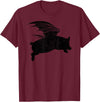 Flying Pig Shirt Pigs Will Fly Gift Idea Flying Pig T-Shirt Pigs Will Fly Gift T-Shirt - Burgundy