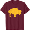 EmmaLoo Tees Buffalo New York BFLO B-Lo WNY Shirts Buffalo New York Shirt B-LO BFLO Hockey WNY Shirt T-Shirt - Burgundy