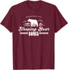 EHS Sleeping Bear Dunes Michigan National Park Souvenir T-Shirt - Burgundy