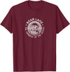 Bear Lake The Caribbean Of The Rockies Utah Idaho Bear Lake Vintage The Caribbean Of The Rockies Utah Idaho T-Shirt - Burgundy