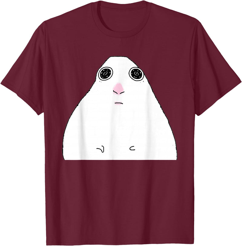 Hamster Reaction T-Shirt - Burgundy