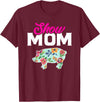 Pig Quotes pigs mom T-Shirt - Burgundy