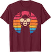 Llama Gift Llama Lover Accessories & Lama Stuff Funny Llama Design for Men Women Kids Llama Lover Gag Llama T-Shirt - Burgundy