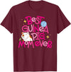 Miller Sye Best Guinea Pig Mom Ever T-Shirt - Burgundy