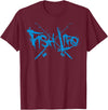 NOFO Clothing Co Fish Life, Fishing T-Shirt T-Shirt - Burgundy