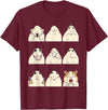 Hamster Reaction Meme Kids Boys Girls Men and Women T-Shirt - Burgundy