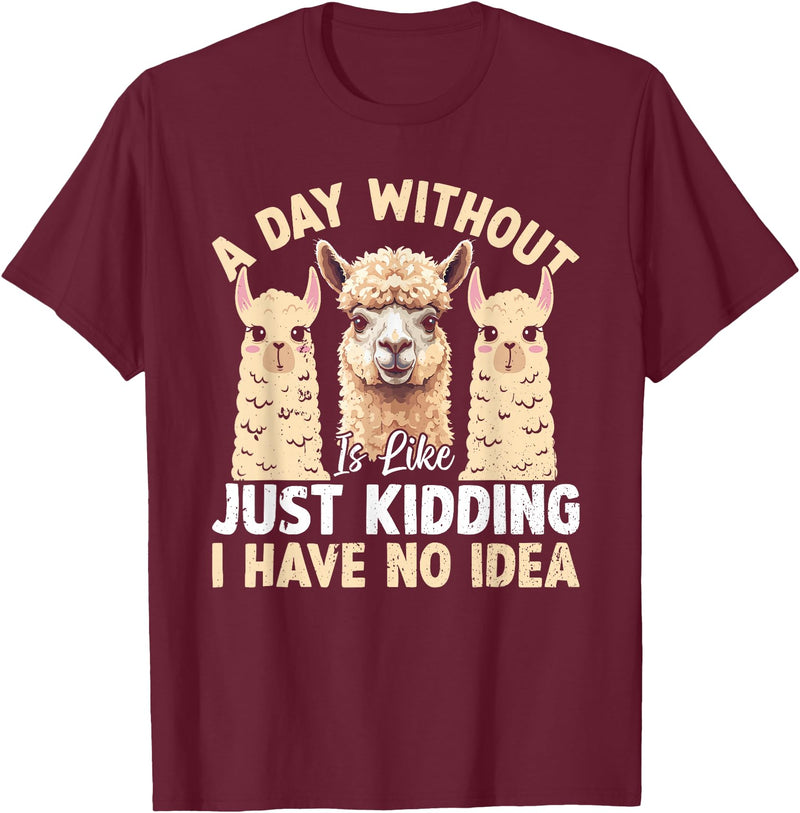 Funny Alpaca Quotes Alpaca Farmer Funny Llama Quotes Funny Alpaca Alpaca Farmer T-Shirt - Burgundy