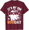 3rd Birthday Girls Halloween Costume Gifts & Tees. Funny Halloween Birthday Ghost, It's My 3rd Boo Day Girls T-Shirt -