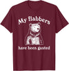 My Flabbers Bear, Bear Funny, Gasted Bear Flabbers My Flabbers Have Been Gasted, Funny Graphic, Bear Art Cute T-Shirt - Burgundy