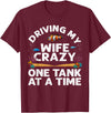 Best Fish Tank Gift For Aquarium Lovers Fishkeeper Funny Aquarium Designs Men Dad Husband Fish Tank Fishkeeping T-Shirt - Burgundy
